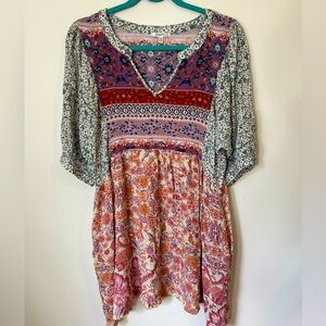 Floral Boutique Dress womens large